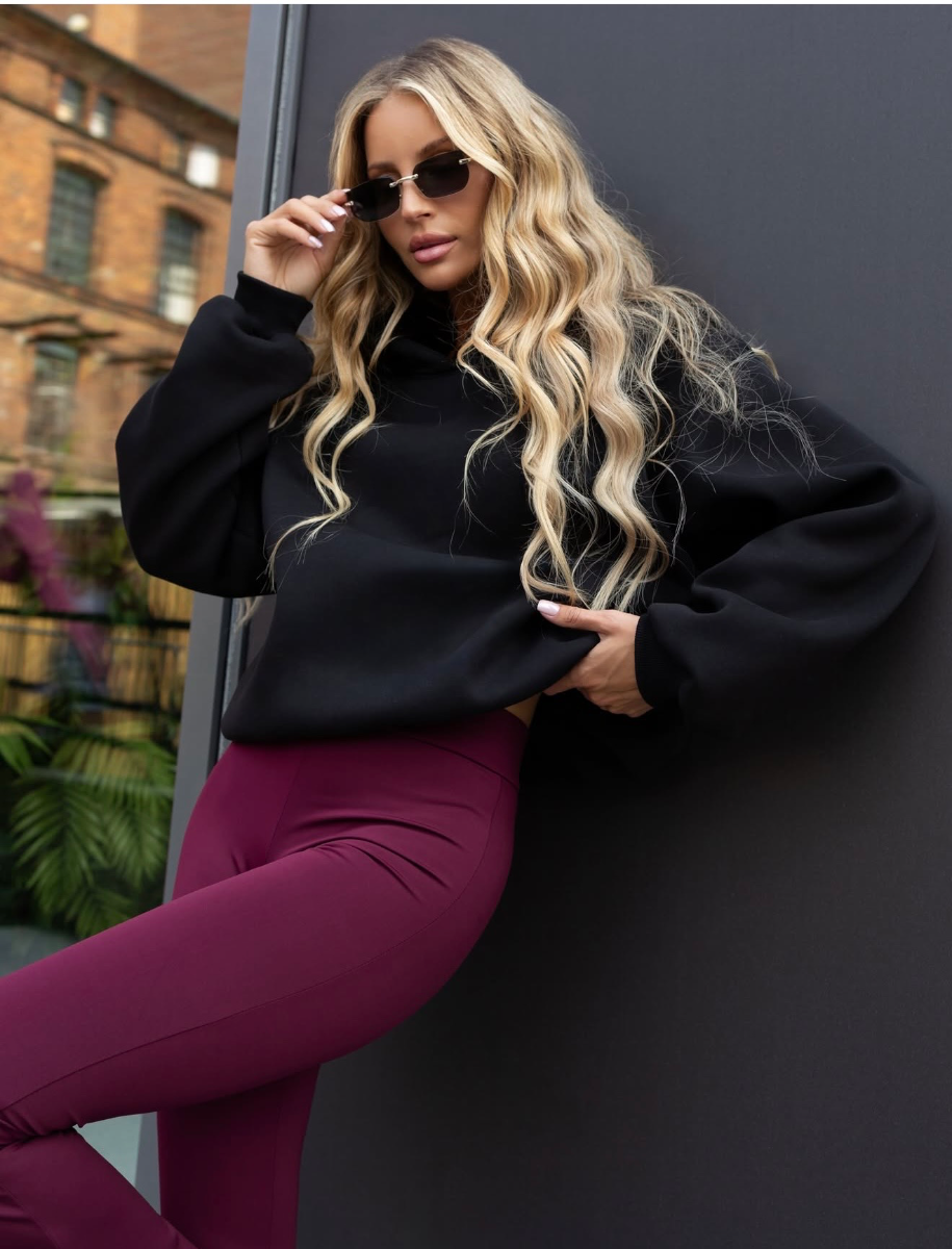 Bluza z kapturem Black